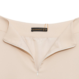 دامن زنانه برنس مدل سمانه رنگ کرم روشن