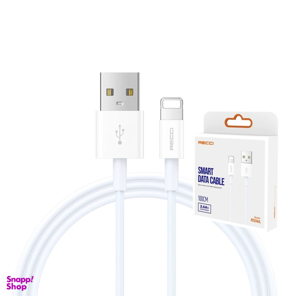 کابل دیتا USB به لایتنینگ رسی مدل RS06L طول 1 متر