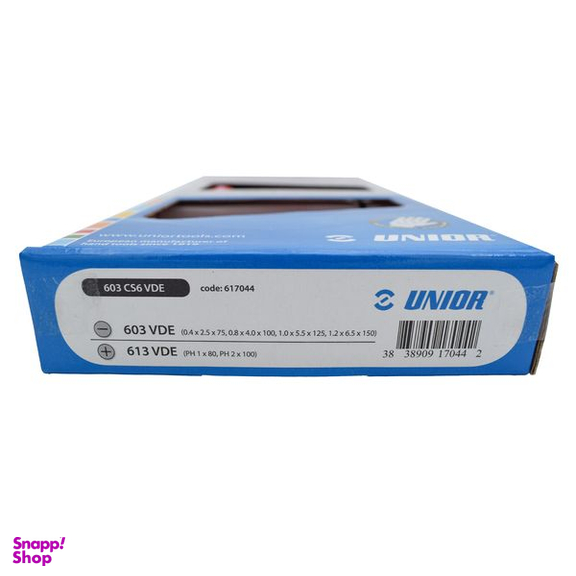 پیچ گوشتی یونیور مدل 603CS6VDE بسته 6 عددی