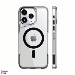 قاب گوشی موبایل کیو سریز مدل Transparent MagSafe مناسب اپل iPhone 15