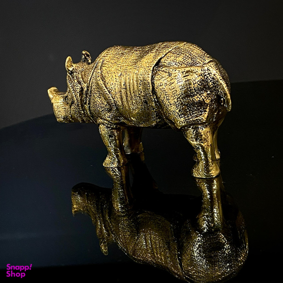 مجسمه برنجی طرح کرگدن مدل T102162.464g