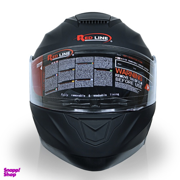 کلاه کاسکت ردلاین مدل فک متحرک عینک دار کد RE_937