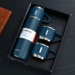 فلاسک مدل کادویی Vacuum Flask Set گنجایش 0.5 لیتر به همراه لیوان