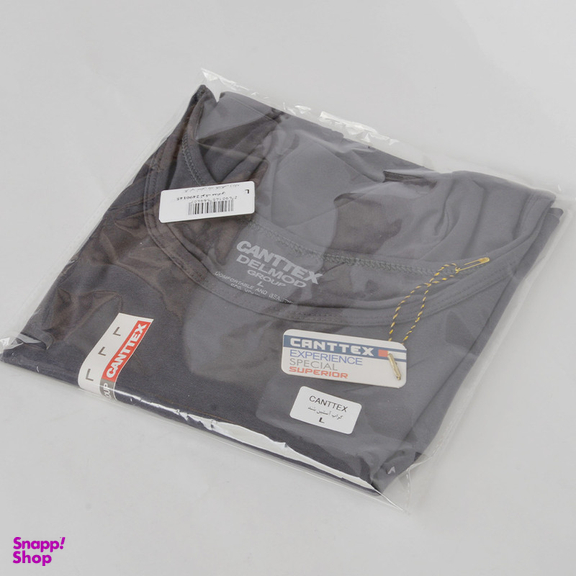 کراپ تیشرت آستین بلند زنانه کانتکس مدل 249014556 رنگ نوک مدادی