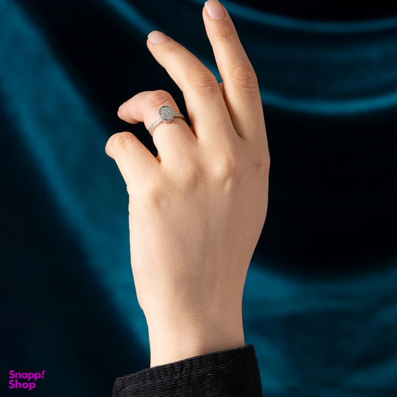 انگشتر طلا 18 عیار زنانه جواهری سون کد 0028