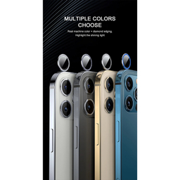 محافظ لنز دوربین بوف مدل Diamond-Luxury-G مناسب برای گوشی موبایل اپل iphone 13 Pro Max / 13 Pro