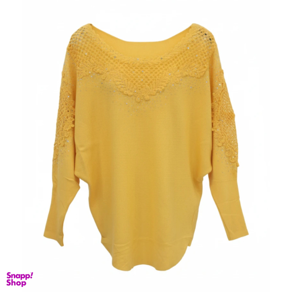 بافت زنانه کد 129 رنگ زرد