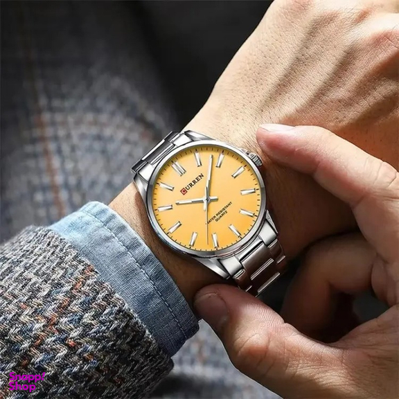 ست ساعت مچی عقربه ای زنانه و مردانه کورن مدل 9090SYS