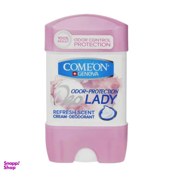 رول ضد تعریق ژلی زنانه کامان مدل Deo Lady حجم 75 میلی لیتر