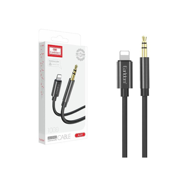 کابل Jack 3.5mm به Lightning ارلدام کد AL01 طول 1 متر