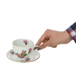 سرویس چای خوری مدل گلسرخی کد 758