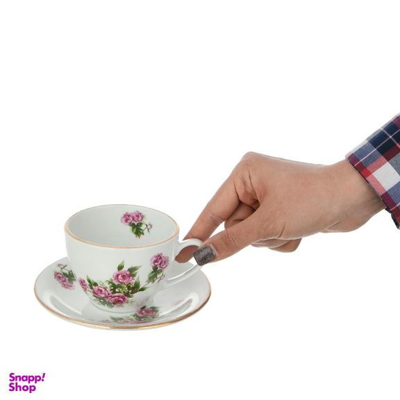 سرویس چای خوری مدل گلسرخی کد 758