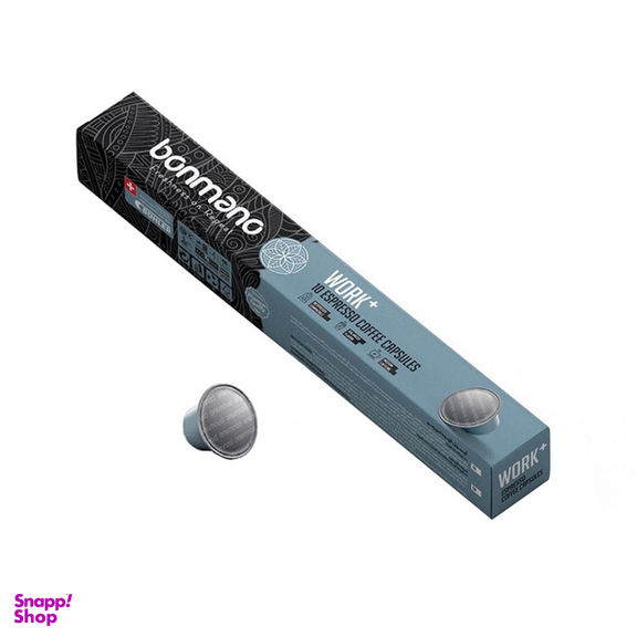 کپسول قهوه WORK PLUS بن مانو بسته 10 عددی