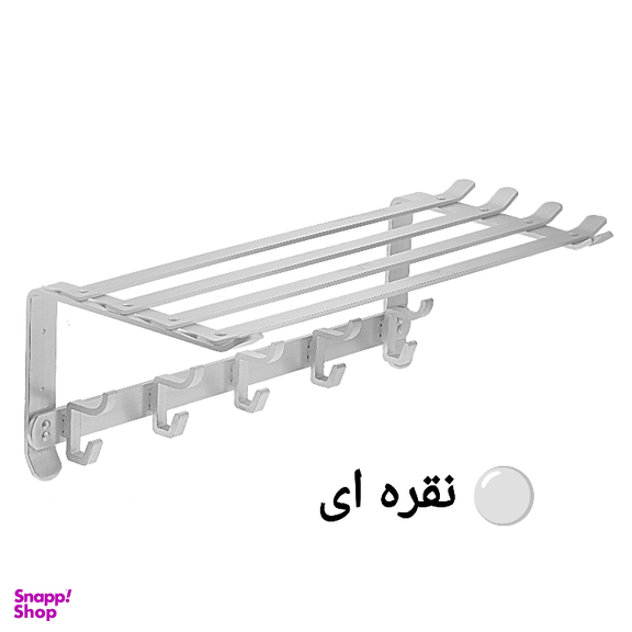 رخت آویز حمام تی بی کو مدل ثابت سایز 50 سانتی متر