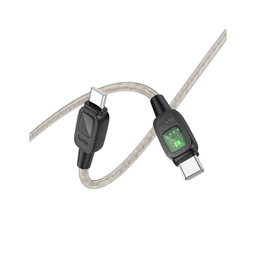 کابل USB-C هوکو مدل U124 60W طول 1.2 متر