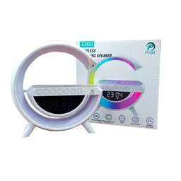 اسپیکر بلوتوثی و چراغ خواب و شارژر بی سیم پی نت مدل S3401