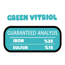 کود زاج سبز حاصلخیز مدل XGREEN وزن 1 کیلوگرم