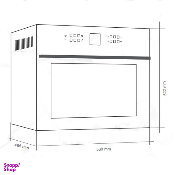 اون توستر رومیزی داتیس مدل DT-720