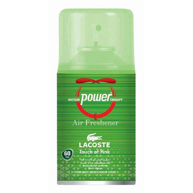اسپری خوشبو کننده خودرو پاور مدل LACOSTE حجم 260 میلی لیتر