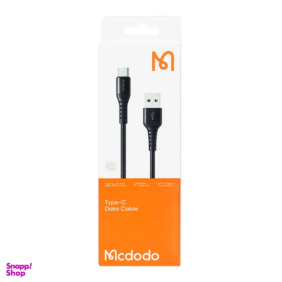 کابل تبدیل USB به USB-C مک دودو مدل CA-2270 طول 20 سانتی متر