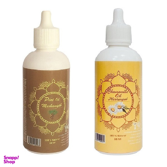 روغن صورت و بدن مرهم یاب مدل گل بابونه و کاج حجم 80 میلی لیتر مجموعه 2 عددی