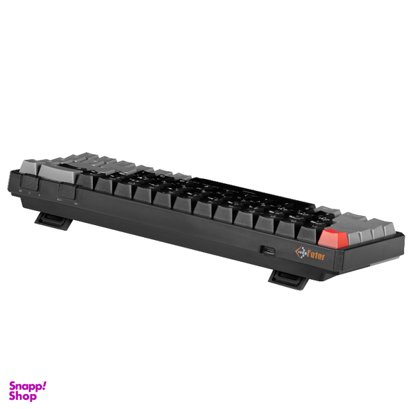 کیبورد باسیم مکانیکال مخصوص بازی فاطر مدل Fater KCR-8000W