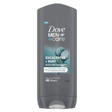 شامپو بدن مردانه داو مدل Eucalyptus and Mint حجم 400 میلی لیتر