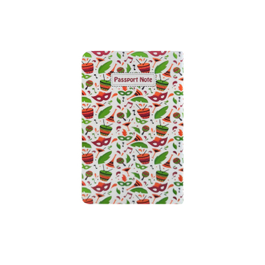 دفتر یادداشت تیج سان مدل پاسپورتی طرح برزیلی