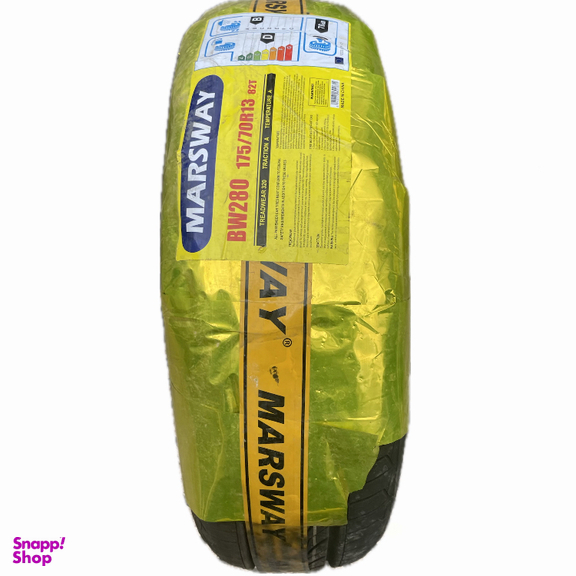 لاستیک خودرو مارس وی طرح BW280 سایز 175/70/13 دو حلقه