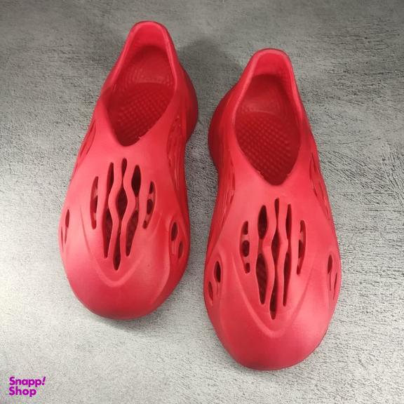 دمپایی ساحلی پاپا مدل فضایی رنگ قرمز