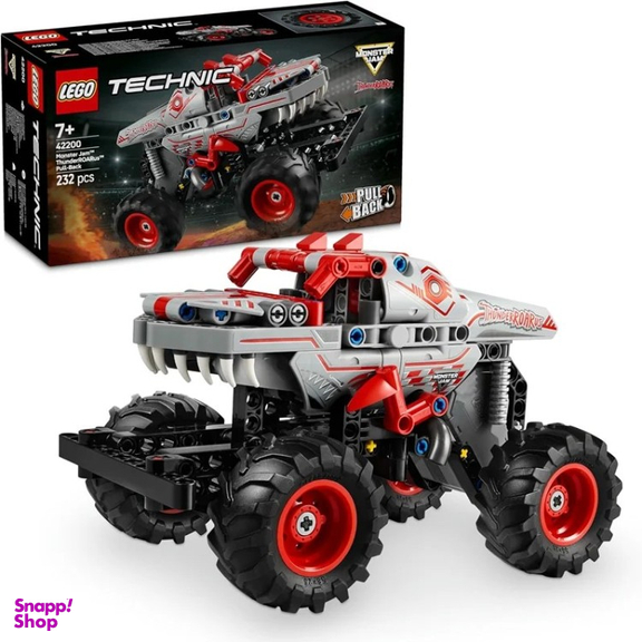 ساختنی لگو سری تکنیک مدل Monster Jam کد 42200 رنگ سفید