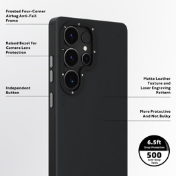 کاور گوشی موبایل یانگ کیت مدل Matte Leather Case مناسب برای سامسونگ Galaxy S25 Ultra