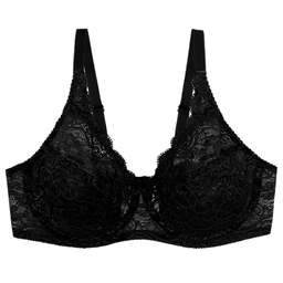 سوتین زنانه شاندرمن مدل فنردار کد 5080-2440-04 رنگ مشکی