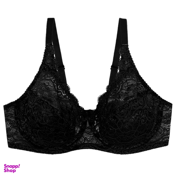 سوتین زنانه شاندرمن مدل فنردار کد 5080-2440-04 رنگ مشکی