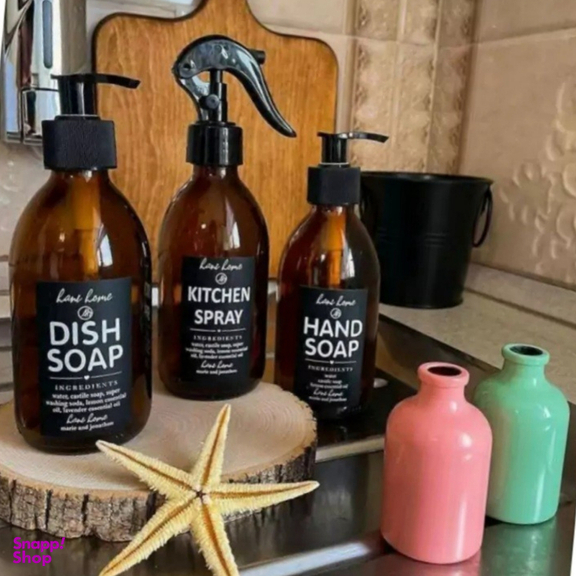 اسپری شیشه ای روغن مدل natural کد 22