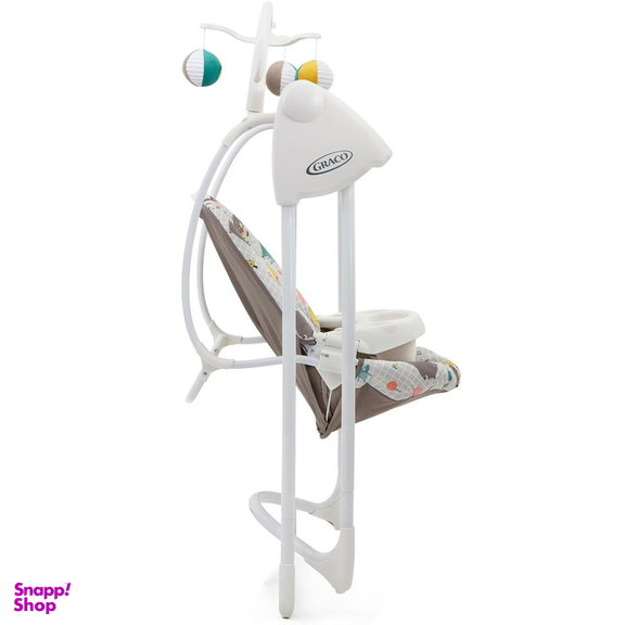 تاب برقی نوزاد گراکو مدل graco swing lovin hug patchwork grey new