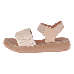 صندل زنانه کفش شیما مدل آسنا رنگ کرم