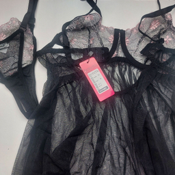 لباس خواب زنانه برتا کد 2200BS رنگ مشکی