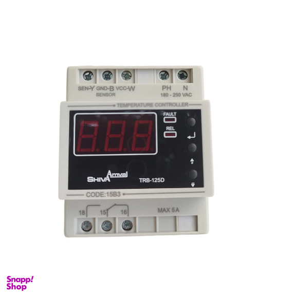 ترموستات کنترلر دما شیوا امواج مدل TRB-125D کد 15B3 بسته 4 عددی