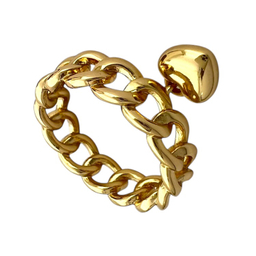 انگشتر زنانه ژوپینگ مدل کارتیه قلب کد R4948