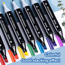 ماژیک دوسر 60 رنگ دلی مدل Sketch Markers