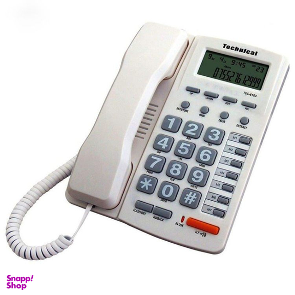 تلفن رومیزی تکنیکال مدل TEC-6103