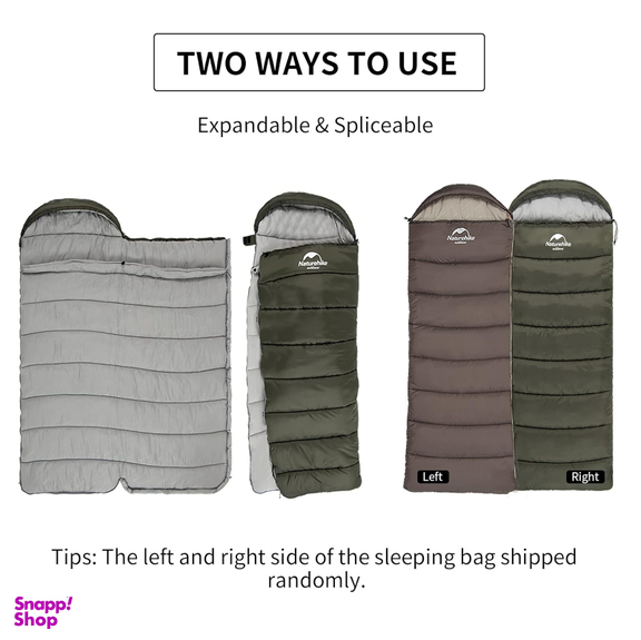 کيسه خواب نیچرهایک مدل U350S کد MSD07