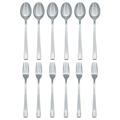 سرویس قاشق و چنگال 12 پارچه 6 نفره وینتو مدل 059