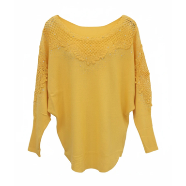 بافت زنانه کد 129 رنگ زرد