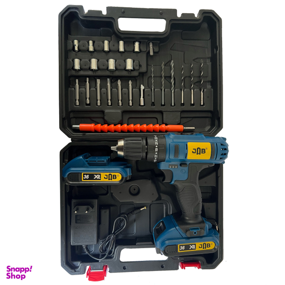 پیچ گوشتی شارژی جاب مدل JBS-3650 NEW مجموعه 45 عددی