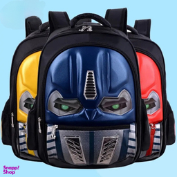 کوله پشتی پسرانه مدل چراغدار تبدیل شوندگان Transformers کد 1688