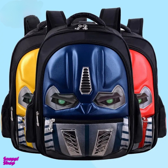 کوله پشتی پسرانه مدل چراغدار تبدیل شوندگان Transformers کد 1688