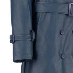 کت چرم زنانه السانا مدل شبرنگ کد 237305