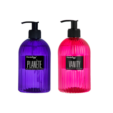مایع دستشویی هندولوژی مدل planete vanity حجم 470 میلی لیتر مجموعه 2 عددی